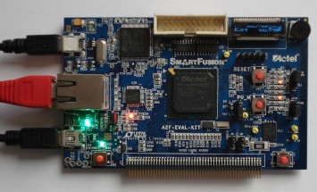 Microsemi SmartFusion A2F200M3 A2F-EVAL-KIT FPGA and ARM Cortex-M3 microcontroller kit
